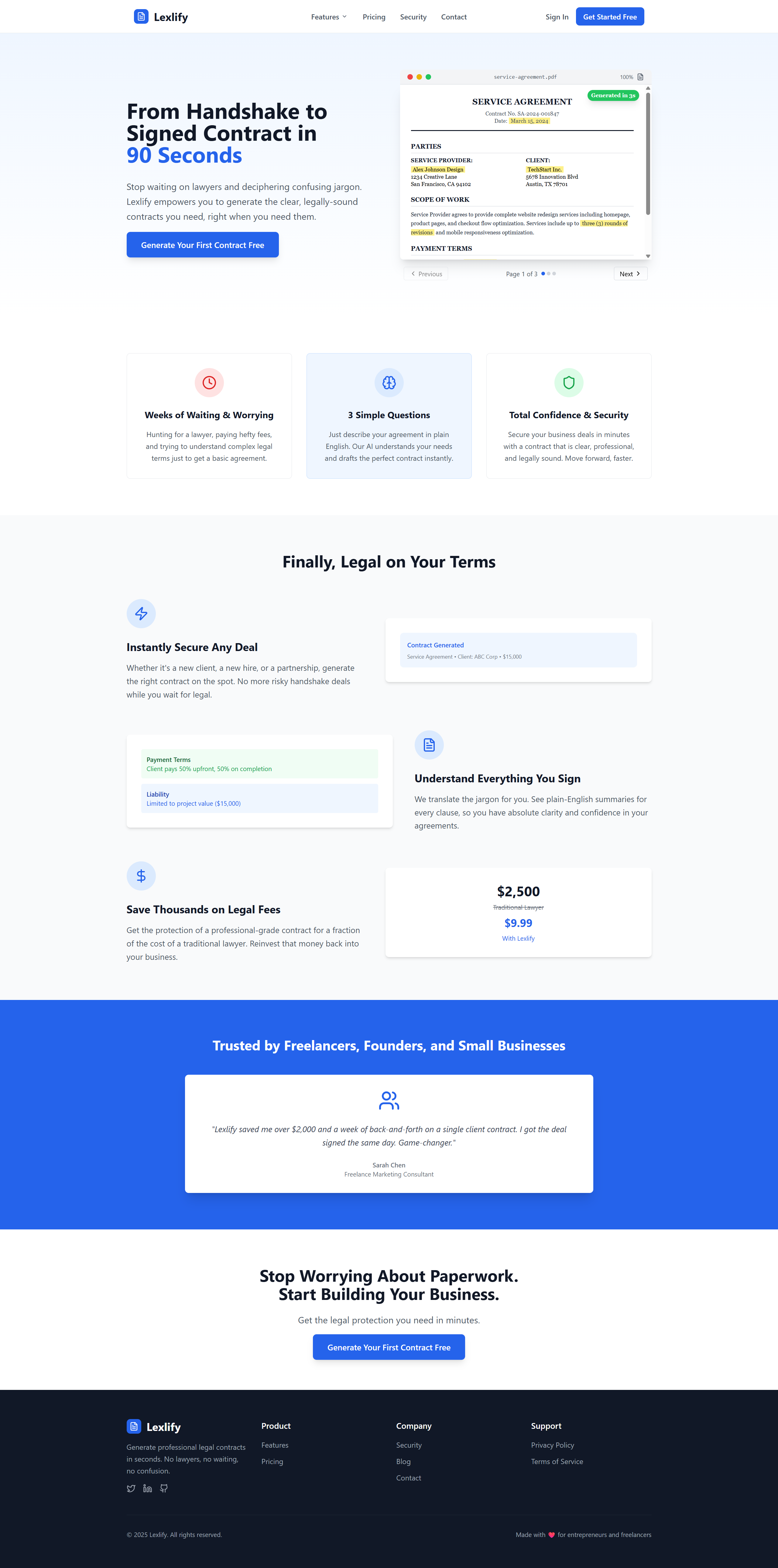 Lexlify Volledige Pagina